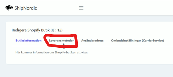 Leveransmetoder
